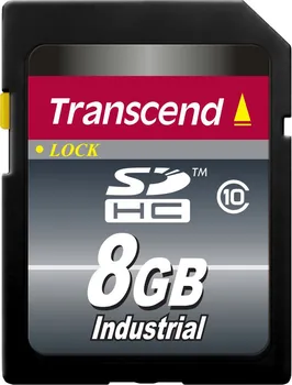 Paměťová karta Transcend Industrial SDHC 8 GB Class 10 (TS8GSDHC10I)