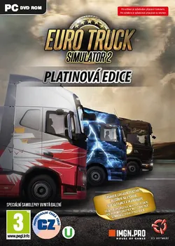 Počítačová hra Euro Truck Simulator 2: Platinová edice PC krabicová verze