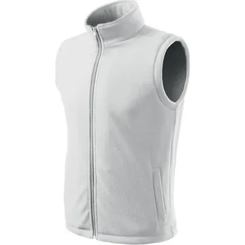 Pánská vesta MALFINI Vesta NEXT FLEECE UNISEX, různé barvy Velikost S bílé