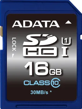 Paměťová karta ADATA Premier SDHC 16 GB Class10 UHS-1 U1 (ASDH16GUICL10-R)