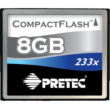 Paměťová karta Pretec Cheetah II CompactFlash 233x 8 GB (PCCF8GB)