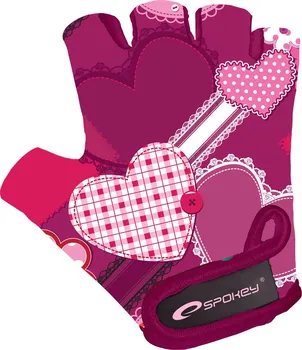 Cyklistické rukavice Spokey Heart Glove XS