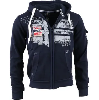 Pánská mikina Geographical Norway Fonhson tmavě modrá