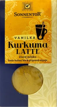 Instantní nápoj Sonnentor Bio Kurkuma Latte-vanilka krabička 60 g 