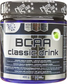 Aminokyselina Nutristar BCAA classic drink 400 g