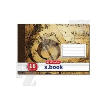 Dětské zboží Školní sešit A5 16listů notový, Herlitz