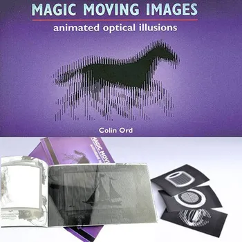 Dětská vědecká sada Kniha pohyblivých optických iluzí ECONOMY
