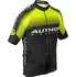 cyklistický dres Author Sport X7 ARP 7059811 černý/žlutý, S