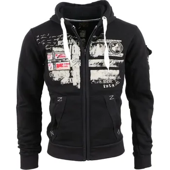 Pánská mikina Geographical Norway Fonhson men 100 černá