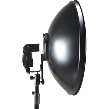 Difuzér pro blesk bílý beauty dish s voštinou a difuzérem 42cm pro systémový blesk (BD4Wset)
