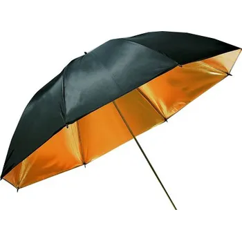 Fotoateliérová technika Studiový fotografický deštník 102cm zlatý (D102Z1)