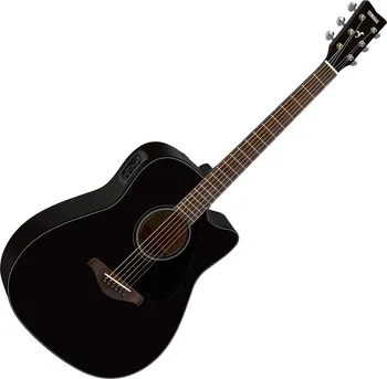 Elektroakustická kytara Yamaha FGX 800C BL