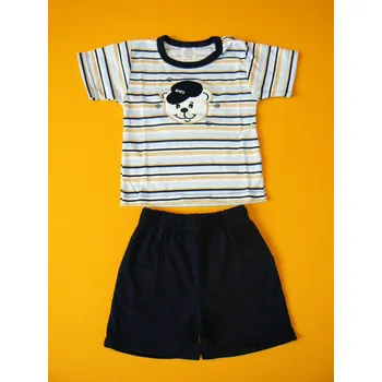 Arex, ČR Letní komplet Méďa - vel. 74 Barva: tmavěmodrá, Velikost: 74