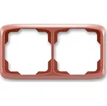 3901A-B20 R2 Rámeček dvojnásobný, vodorovný, Tango, vřesová červená