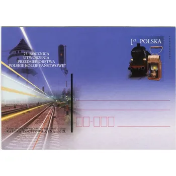 Poštovní známka Poczta Polska (2001) CPH ** - Polsko - 75. výročí založení společnosti PKP