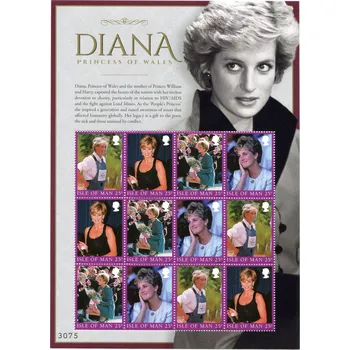 Poštovní známka (2017) MiNr. ** - Isle of Man - Diana - princezna z Walesu
