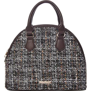Kabelka Dámská kabelka Tweed Bowling Brown