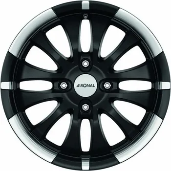 Alu kolo Ronal R59 jetblack-matt-hornkopiert 7,5x18 5x112 ET50