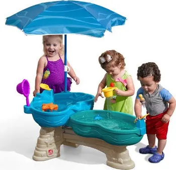 Venkovní herní stolek Step2 vodní hřiště Spill Splash