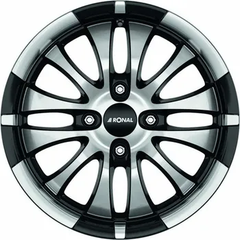 Alu kolo Ronal R59 jetblack-frontkopiert 7,5x18 5x112 ET45