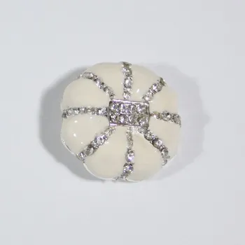 Knoflík Knoflík štrasový K20B, průměr 22 mm