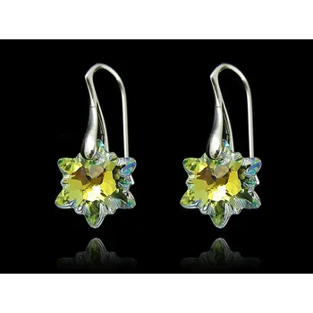 Náušnice Stříbrné náušnice Edelweiss AB (Dámské stříbrné náušnice)