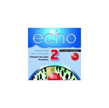 Francouzský jazyk Écho 2 portfolio inclus - Girardet Jacky;Pécheur J