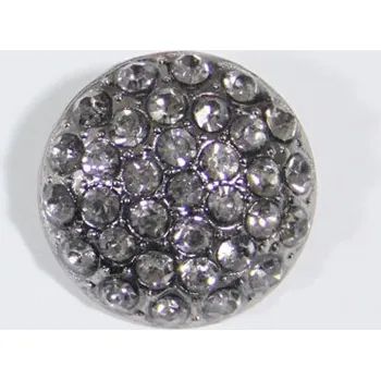 Knoflík Knoflík štrasový K19C, průměr 25 mm