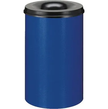 Odpadkový koš Samozhášecí odpadkový koš 30 l - modro-černý