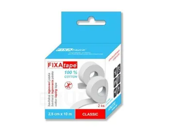 Tejpovací páska Alfa Vita FIXAtape Classic 2,5 cm x 10 m 2 ks