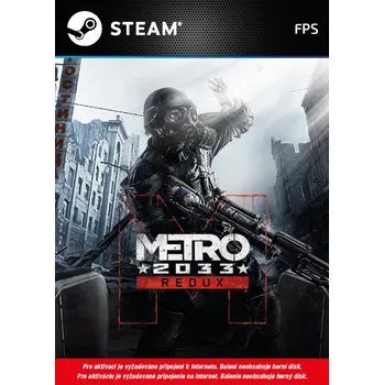 Metro 2033 Redux PC digitální verze