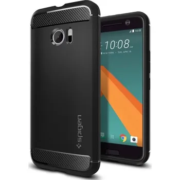 Pouzdro na mobilní telefon Spigen Rugged Armor pro HTC 10 černé
