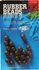 Giants Fishing Rubber Beads Transparent Brown gumové kuličky 7 mm 20 ks