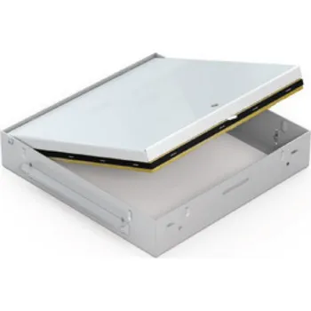 Revizní dvířka EI45 cekoplechová do stěny SDK/zdiva klička Velikost: 300x300 st�na