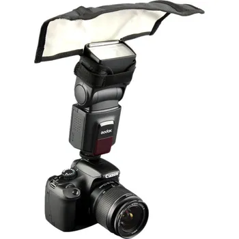 Difuzér pro blesk Difuzér odrazový 3v1 pro systémové blesky 25x18cm (PD25)