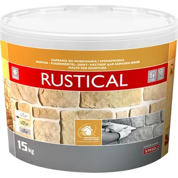 Spárovací hmota Spárovací malta STEGU RUSTICAL 15kg cena za balení Barva: BÉŽOVÁ