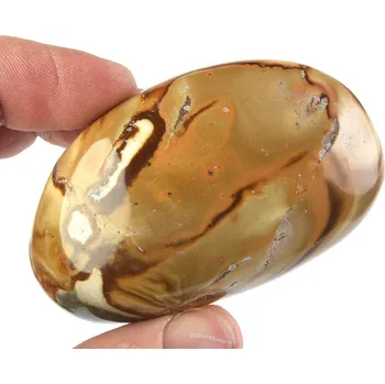 Přírodní kámen Pestrý jaspis hladký kámen 126g