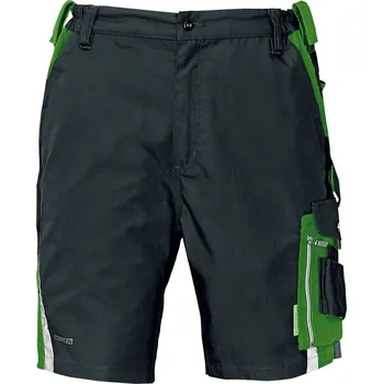 pracovní kraťasy Australian Line Allyn šortky černé/zelené