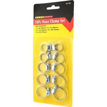 Stahovací páska Kovová šroubovací páska - set 10ks, kovová