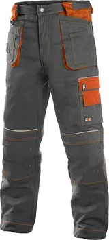 montérky CXS Orion Teodor šedé/oranžové kalhoty