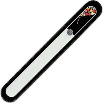 Skleněný velký pilník na nohy B-B2 oranžový