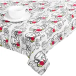 Ubrusy bavlněné Růže cena od - 85 x 85cm 4016