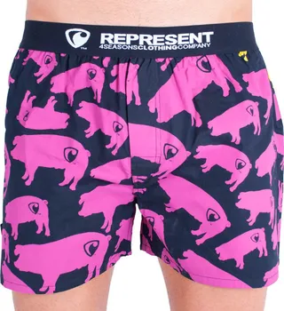 Trenýrky Represent exclusive mike pig farm pink