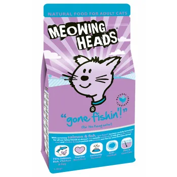 Krmivo pro kočku Meowing Heads Gone Fishing 250 g