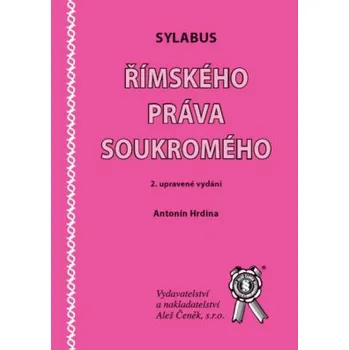 Sylabus římského práva soukromého 2 vydání - Hrdina Antonín