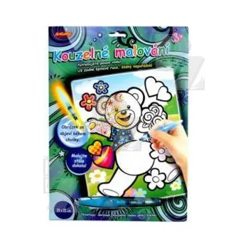 omalovánky Kouzelné malování ŠTĚTCEM NAPLNĚNÝM VODOU medvídek, SMT Creatoys