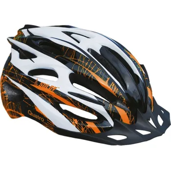 Cyklistická přilba Sulov Quatro černá/oranžová