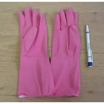 Pracovní rukavice Rukavice gumové velikost 9/L dlouhé