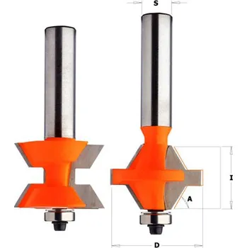 Fréza CMT C955 sada fréz na okrasné hrany D40 I25,4/A30°/S=12 HM