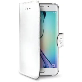 Pouzdro na mobilní telefon Celly Wally pro Samsung Galaxy A8 Plus (2018) bílé